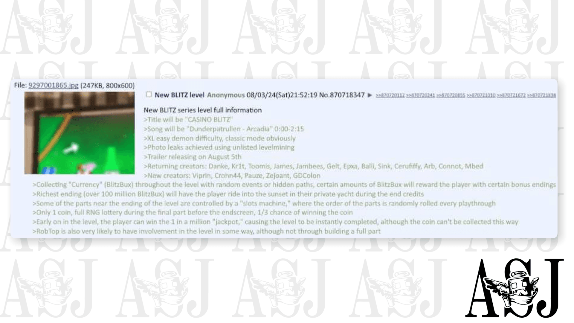 Details Of Ayup's Alleged Next Megacollab Surface On Image Board '4chan'